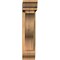 Ekena Millwork Funston Traditional Smooth Bracket w/ Offset Brace, Western Red Cedar, 5 1/2"W x 20"D x 24"H BKT0604X20X24FST01SWR - alternate 2